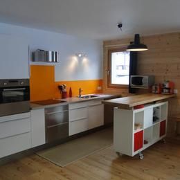 foto 4 Alquiler vacacional entre particulares Valmorel appartement Rdano Alpes Saboya Cocina americana