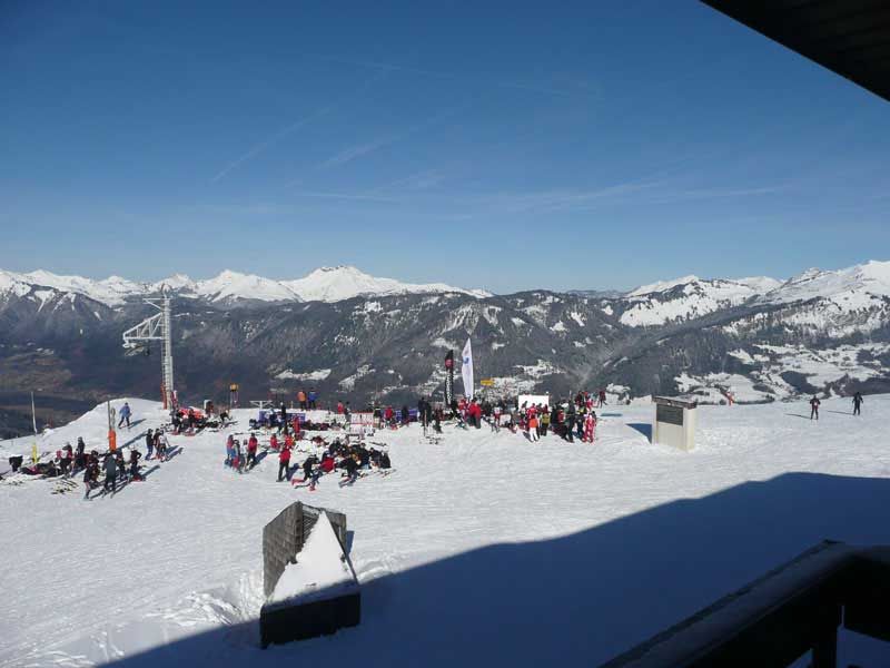 foto 4 Alquiler vacacional entre particulares Samons studio Rdano Alpes Alta Saboya Vistas desde el balcn