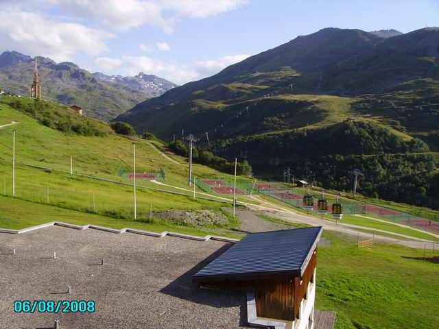 foto 7 Alquiler vacacional entre particulares Les Menuires studio Rdano Alpes Saboya Vistas desde el balcn