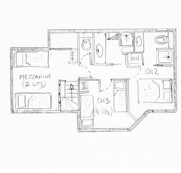 foto 11 Alquiler vacacional entre particulares Valmorel appartement Rdano Alpes Saboya Plano del alojamiento