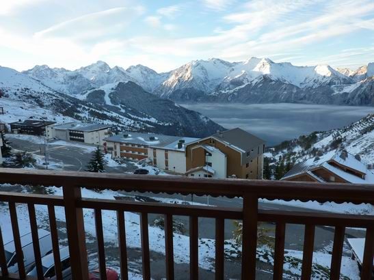 foto 6 Alquiler vacacional entre particulares Alpe d'Huez appartement Rdano Alpes Isre Vistas desde el balcn
