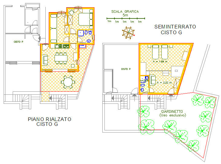 foto 3 Alquiler vacacional entre particulares Golfo Aranci appartement Cerdea Olbia Tempio (provincia de) Plano del alojamiento