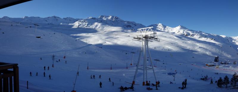 foto 2 Alquiler vacacional entre particulares Val Thorens studio Rdano Alpes Saboya Vistas desde el balcn