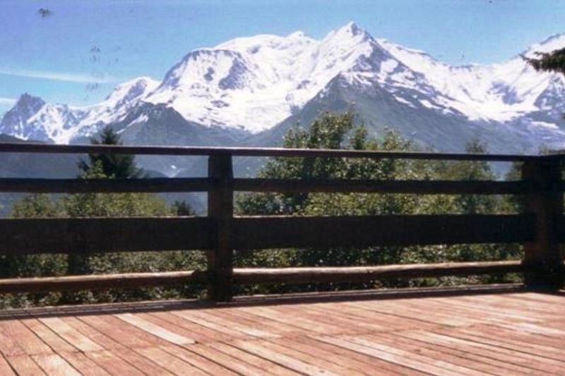 foto 0 Alquiler vacacional entre particulares Saint Gervais Mont-Blanc chalet Rdano Alpes Alta Saboya Vistas desde la terraza