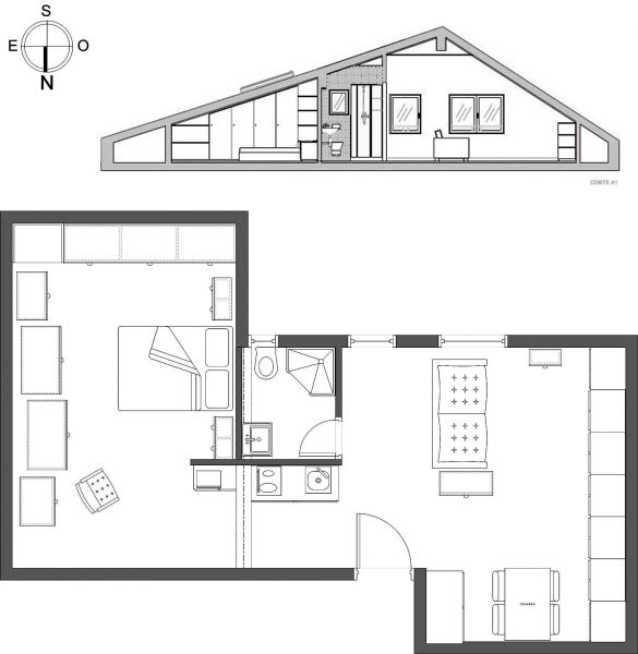 foto 17 Alquiler vacacional entre particulares Lisboa appartement Grande Lisboa y Setbal Grande Lisboa Plano del alojamiento