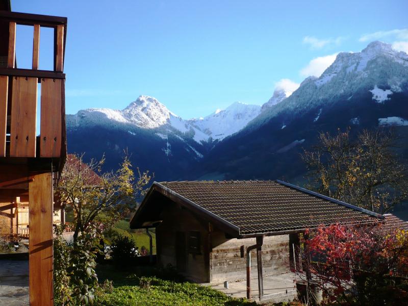 foto 13 Alquiler vacacional entre particulares La Clusaz chalet Rdano Alpes Alta Saboya Vistas desde el alojamiento