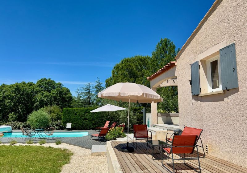 foto 5 Alquiler vacacional entre particulares Barjac maison Languedoc-Roselln Gard Terraza