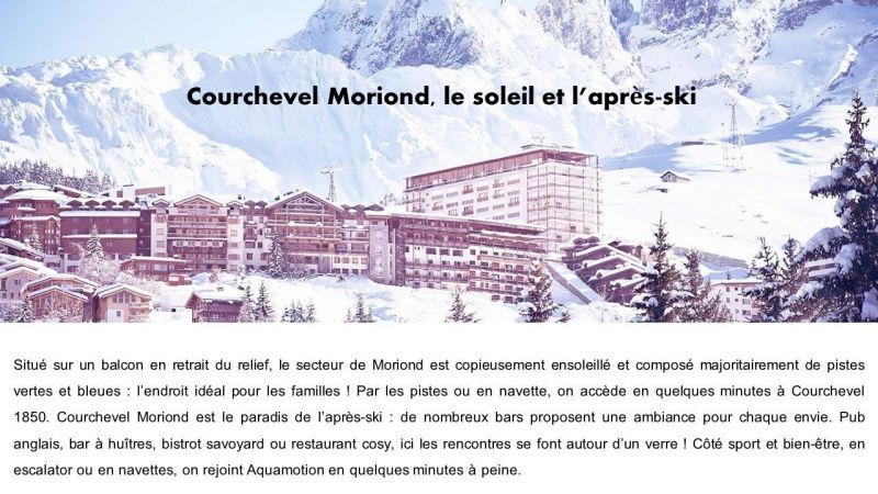 foto 18 Alquiler vacacional entre particulares Courchevel appartement Rdano Alpes Saboya