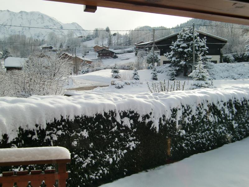 foto 15 Alquiler vacacional entre particulares Megve chalet Rdano Alpes Alta Saboya Vistas desde la terraza