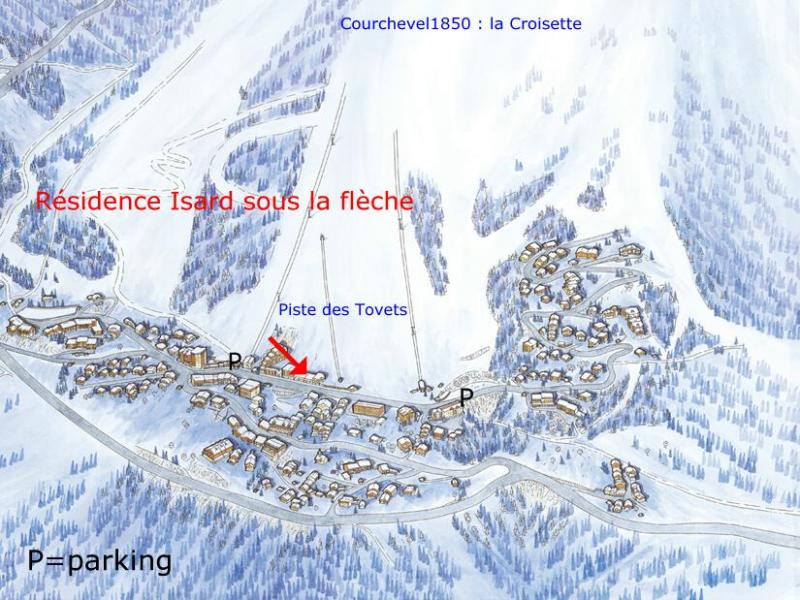 foto 4 Alquiler vacacional entre particulares Courchevel appartement Rdano Alpes Saboya Mapa