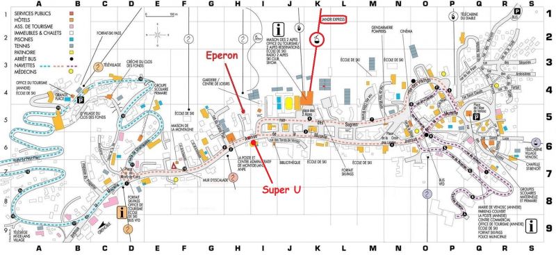 foto 17 Alquiler vacacional entre particulares Les 2 Alpes appartement Rdano Alpes Isre Mapa