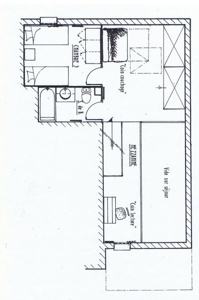 foto 9 Alquiler vacacional entre particulares Les Saisies appartement Rdano Alpes Saboya Plano del alojamiento