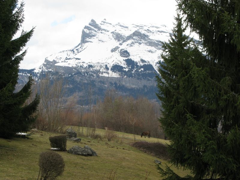 foto 4 Alquiler vacacional entre particulares Saint Gervais Mont-Blanc appartement Rdano Alpes Alta Saboya Vistas desde el balcn