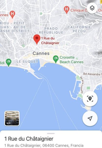 foto 25 Alquiler vacacional entre particulares Cannes appartement Provenza-Alpes-Costa Azul Alpes Martimos Plano del alojamiento