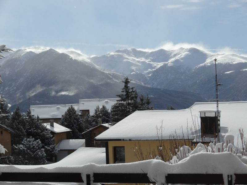 foto 2 Alquiler vacacional entre particulares Font Romeu appartement Languedoc-Roselln Pirineos Orientales Vistas desde la terraza