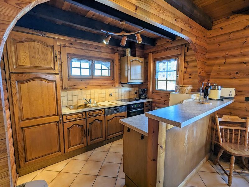 foto 4 Alquiler vacacional entre particulares Grardmer chalet Lorena Vosgos Cocina americana