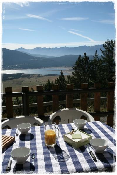 foto 1 Alquiler vacacional entre particulares Les Angles gite Languedoc-Roselln Pirineos Orientales Vistas desde la terraza