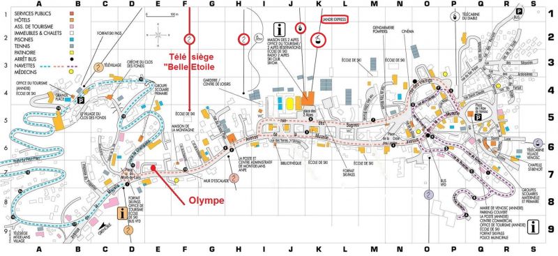 foto 13 Alquiler vacacional entre particulares Les 2 Alpes appartement Rdano Alpes Isre Mapa