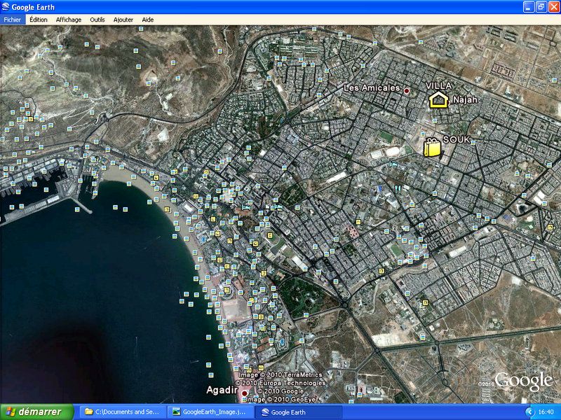 foto 28 Alquiler vacacional entre particulares Agadir villa   Mapa