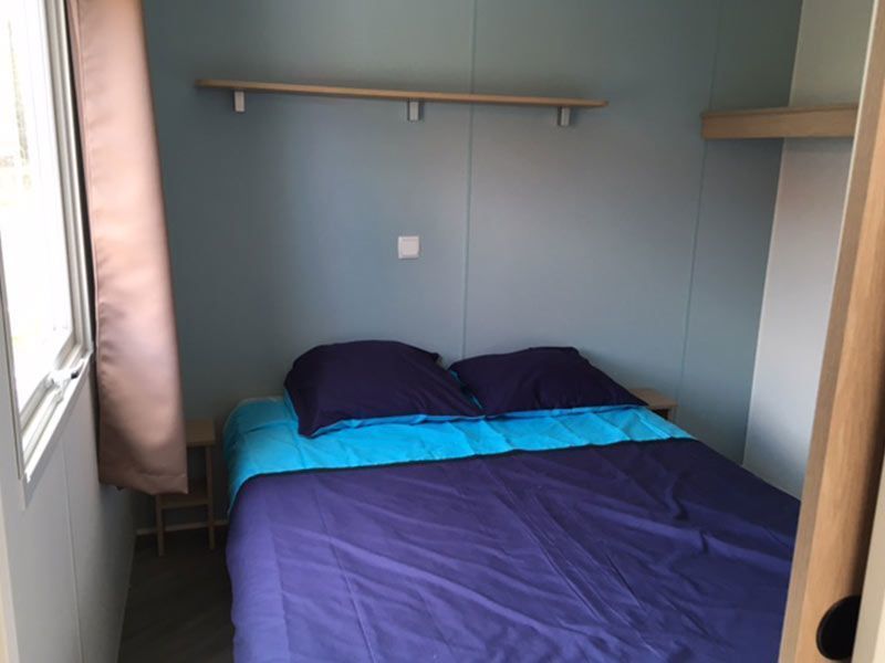 foto 1 Alquiler vacacional entre particulares Lattes mobilhome Languedoc-Roselln Hrault dormitorio