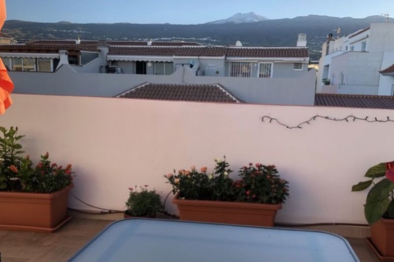 foto 0 Alquiler vacacional entre particulares Playa San Juan appartement Canarias  Vistas desde la terraza
