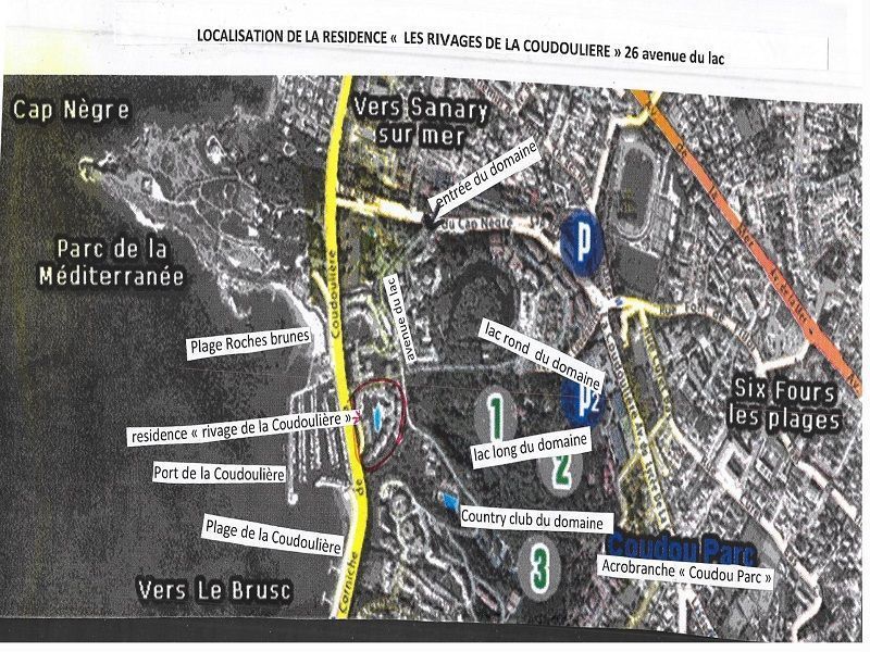 foto 29 Alquiler vacacional entre particulares Six Fours Les Plages appartement Provenza-Alpes-Costa Azul Var Mapa