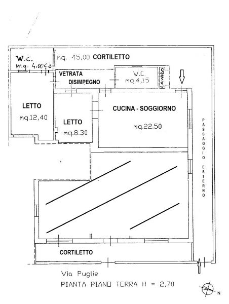 foto 16 Alquiler vacacional entre particulares Roseto degli Abruzzi appartement Abruzo Teramo (provincia de) Plano del alojamiento