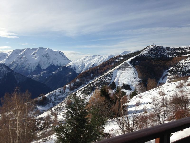 foto 17 Alquiler vacacional entre particulares Alpe d'Huez appartement Rdano Alpes Isre Vistas desde el balcn