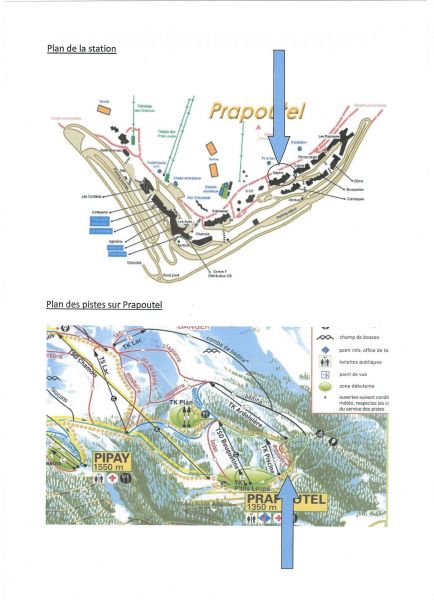 foto 15 Alquiler vacacional entre particulares Les Sept Laux studio Rdano Alpes Isre Plano del alojamiento