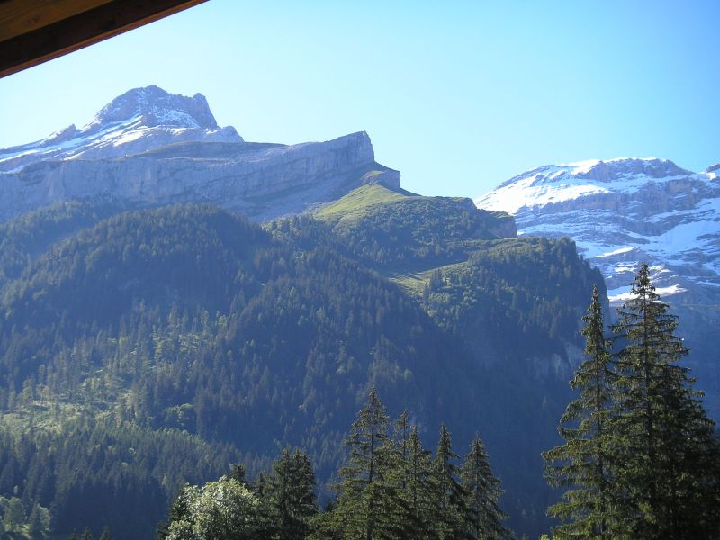 foto 6 Alquiler vacacional entre particulares Les Diablerets appartement Vaud  Vistas desde el balcn