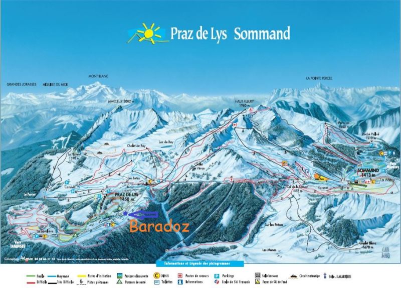 foto 17 Alquiler vacacional entre particulares Praz de Lys Sommand chalet Rdano Alpes Alta Saboya Mapa