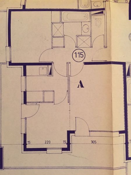 foto 17 Alquiler vacacional entre particulares La Plagne appartement Rdano Alpes Saboya Plano del alojamiento