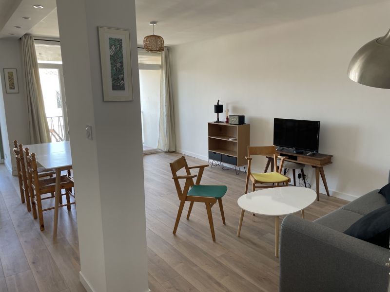 foto 3 Alquiler vacacional entre particulares Sete appartement Languedoc-Roselln Hrault Sala de estar
