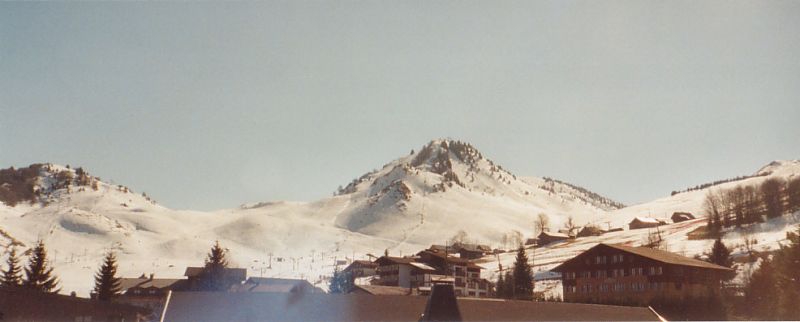 foto 5 Alquiler vacacional entre particulares Bellevaux Hirmentaz La Chvrerie appartement Rdano Alpes Alta Saboya Vistas desde el balcn