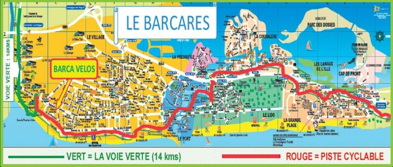 foto 30 Alquiler vacacional entre particulares Le Barcares villa Languedoc-Roselln Pirineos Orientales Mapa