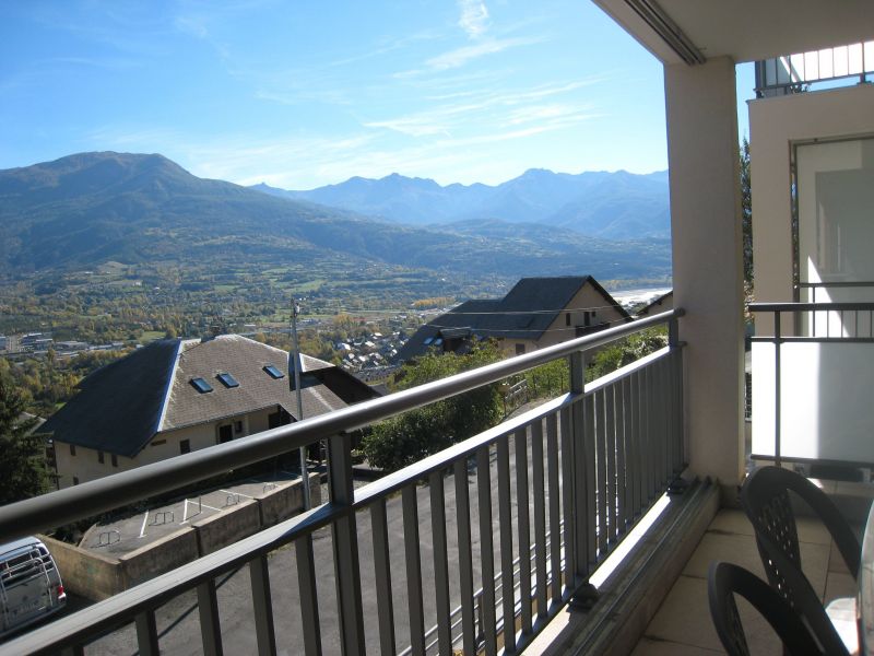 foto 5 Alquiler vacacional entre particulares Embrun appartement Provenza-Alpes-Costa Azul Altos Alpes Vistas desde la terraza