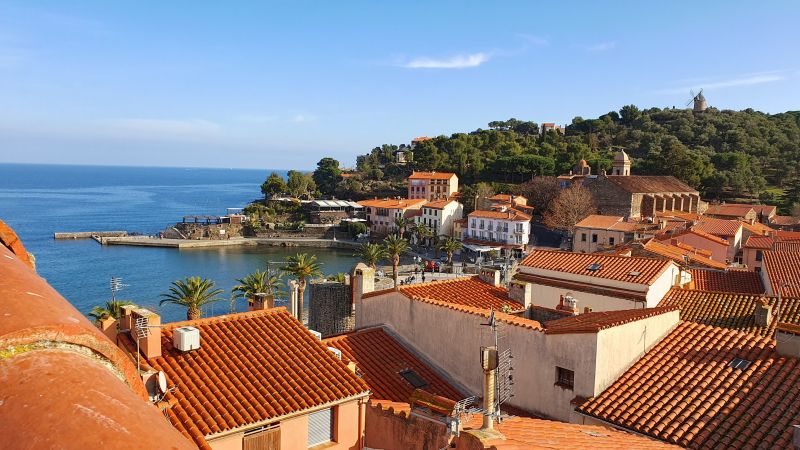 foto 1 Alquiler vacacional entre particulares Collioure appartement Languedoc-Roselln Pirineos Orientales Vistas desde la terraza