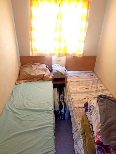 foto 6 Alquiler vacacional entre particulares Le Pouldu mobilhome Bretaa Finisterre dormitorio