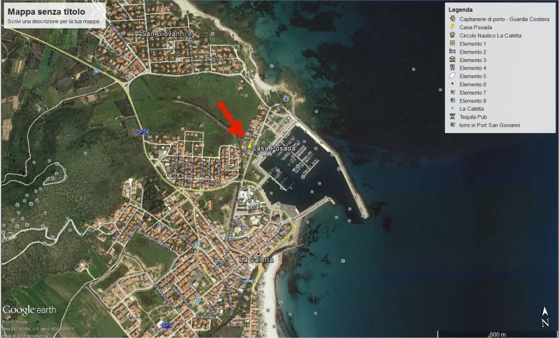 foto 4 Alquiler vacacional entre particulares La Caletta appartement Cerdea Nuoro (provincia de) Mapa