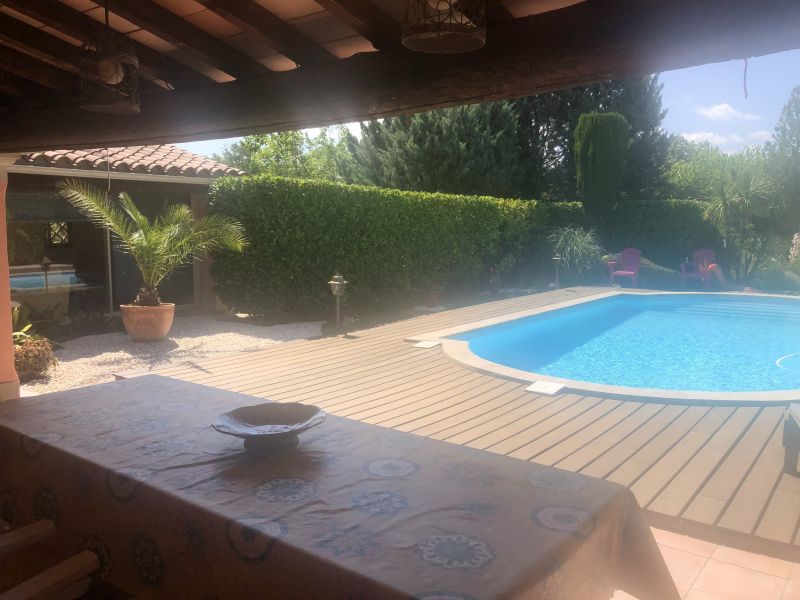 foto 10 Alquiler vacacional entre particulares Als villa Languedoc-Roselln Gard Vistas desde la terraza