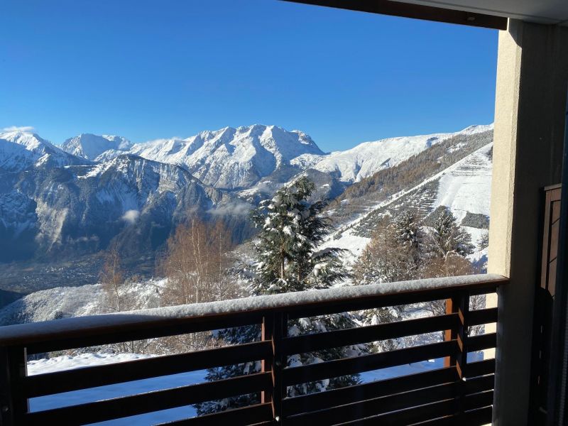 foto 5 Alquiler vacacional entre particulares Alpe d'Huez appartement Rdano Alpes Isre Vistas desde el balcn
