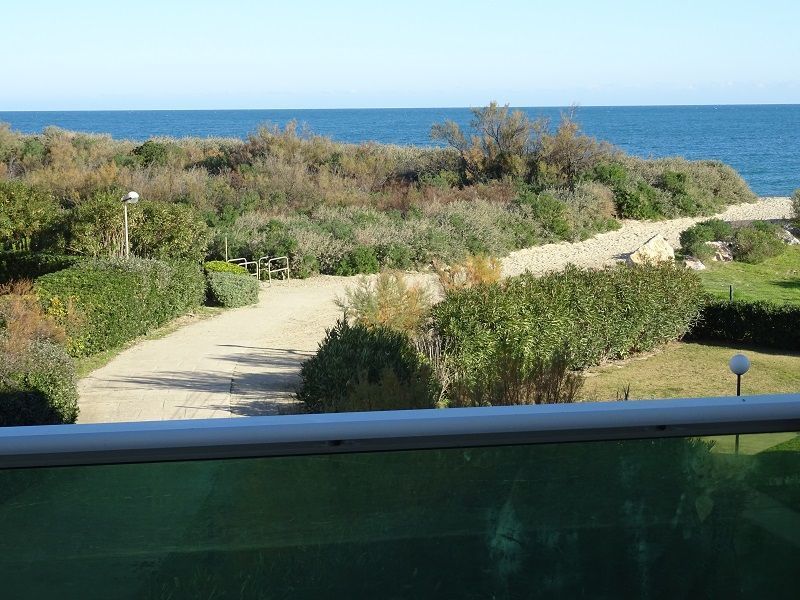 foto 0 Alquiler vacacional entre particulares Saint Cyprien Plage studio Languedoc-Roselln Pirineos Orientales Vistas desde la terraza