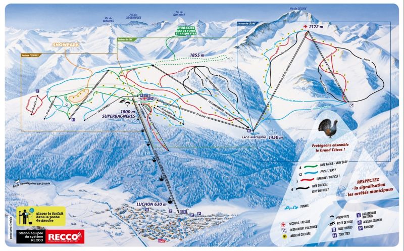 foto 14 Alquiler vacacional entre particulares Luchon Superbagneres studio Medioda-Pirineos Alto Garona Vistas exteriores del alojamiento