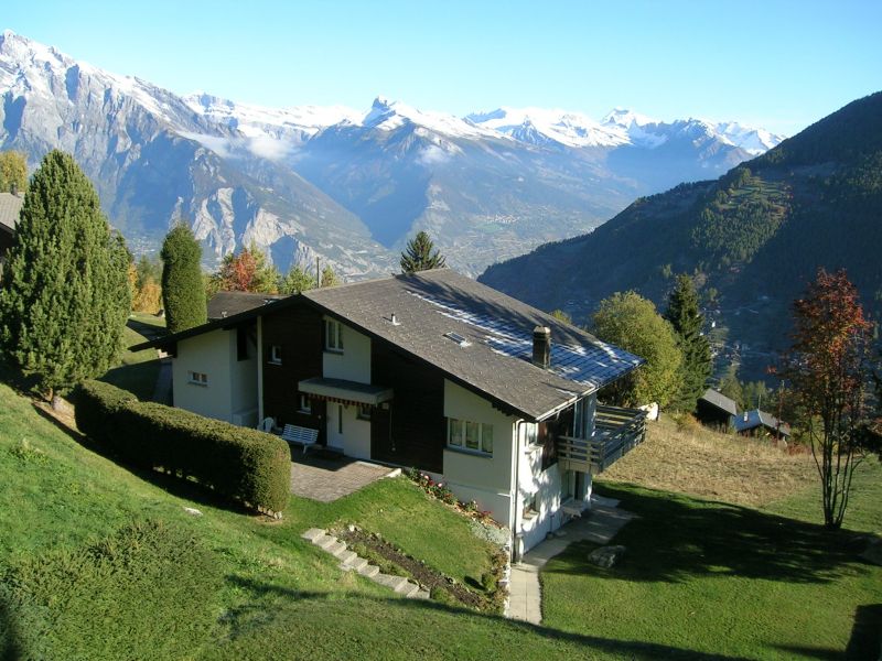 foto 15 Alquiler vacacional entre particulares La Tzoumaz appartement Valais  Vistas desde el alojamiento