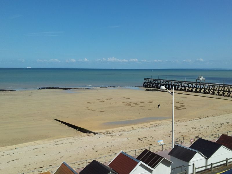 foto 0 Alquiler vacacional entre particulares Luc sur Mer appartement Baja Normandia Calvados Vistas desde el balcn