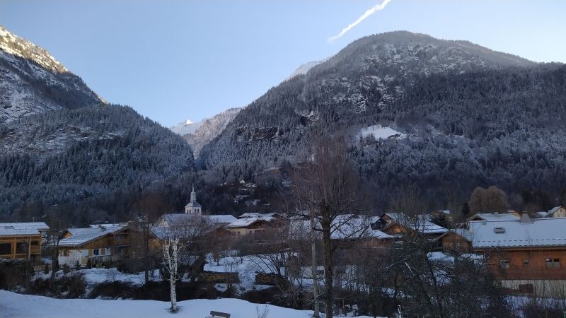 foto 1 Alquiler vacacional entre particulares Chamonix Mont-Blanc studio Rdano Alpes Alta Saboya Vistas desde el balcn