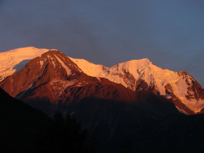 foto 4 Alquiler vacacional entre particulares Chamonix Mont-Blanc studio Rdano Alpes Alta Saboya Vistas desde el balcn