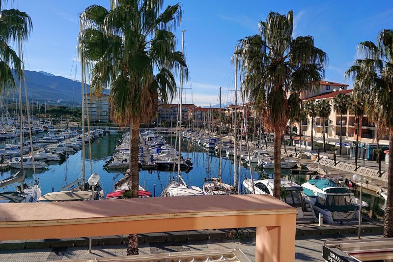 foto 0 Alquiler vacacional entre particulares Argeles sur Mer studio Languedoc-Roselln Pirineos Orientales Vistas desde el balcn