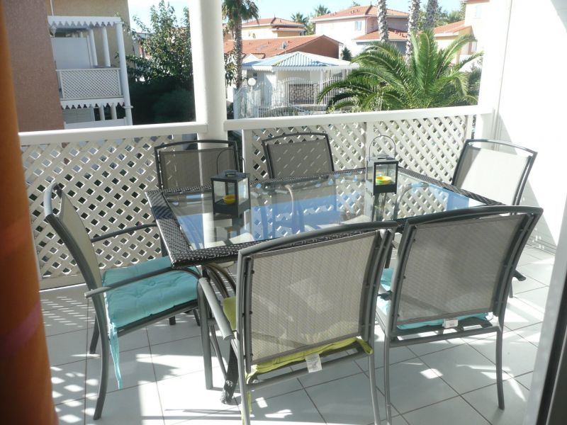 foto 9 Alquiler vacacional entre particulares Cap d'Agde appartement Languedoc-Roselln Hrault Terraza