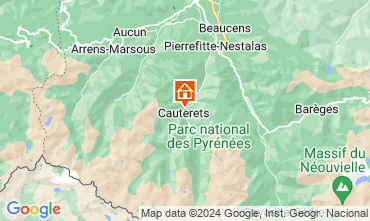 Mapa Cauterets Apartamento 115298